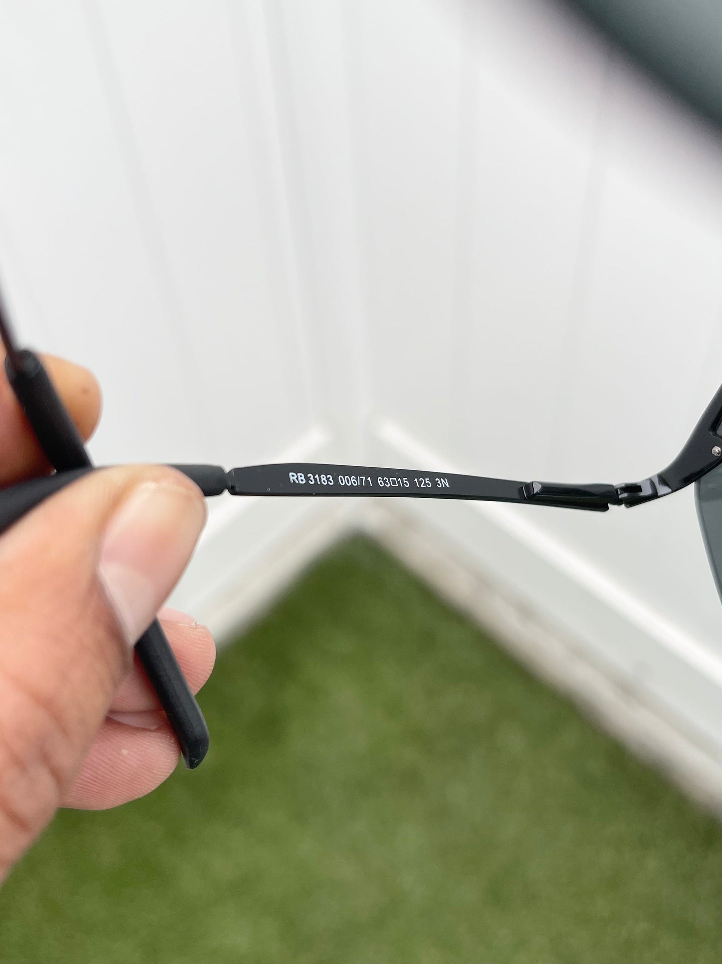 Ray Ban #RB3183 Rimless Predator