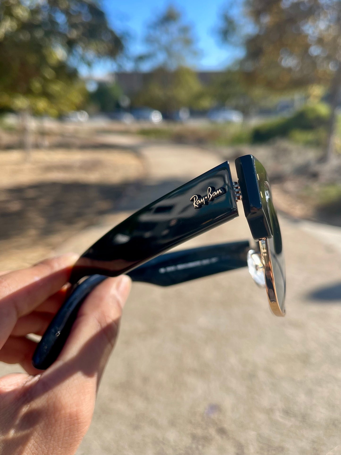 Ray Ban #0316S Mega Clubmaster Black Polarized