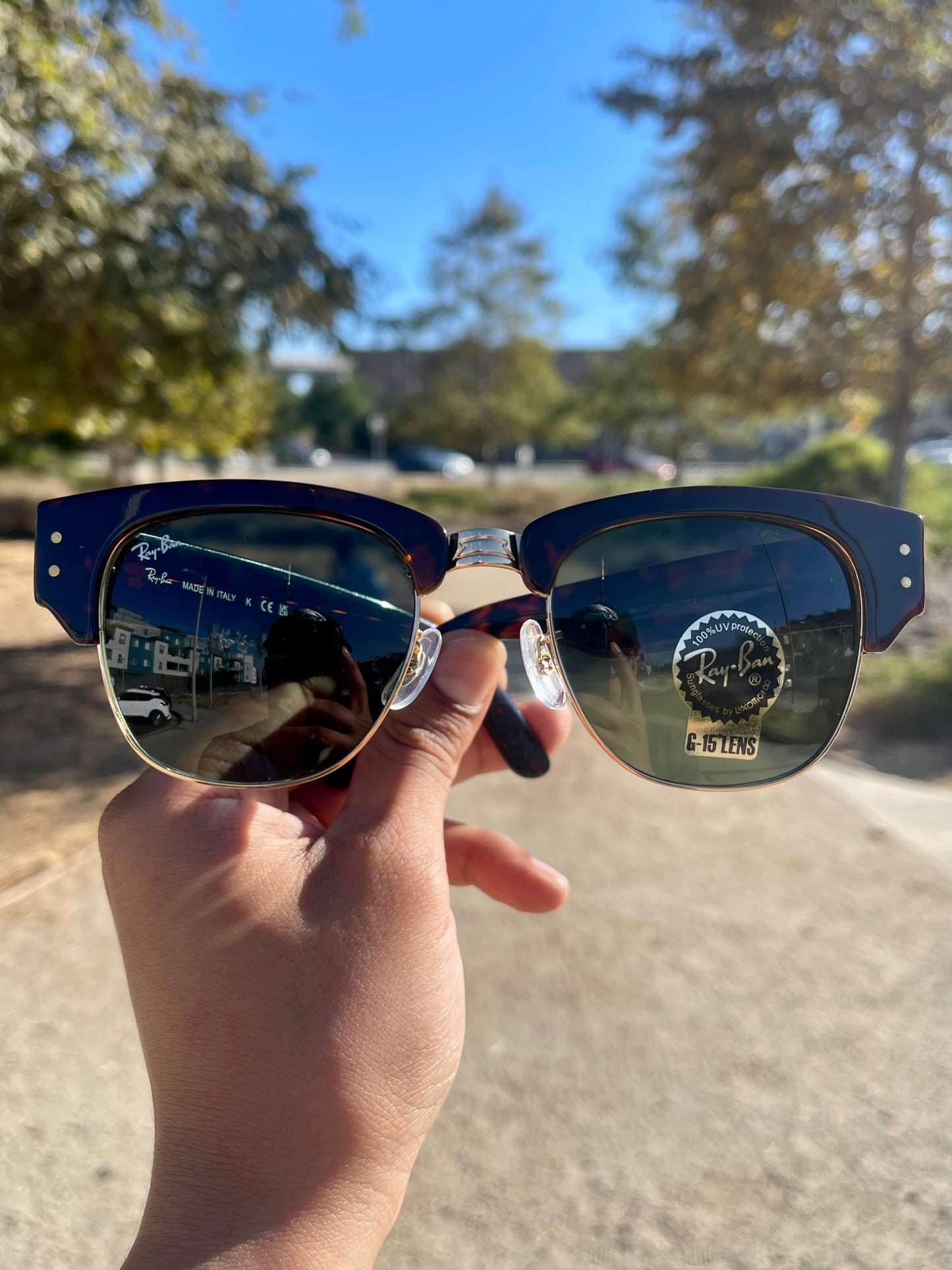 Ray Ban #0316S Mega Clubmaster Tortoise