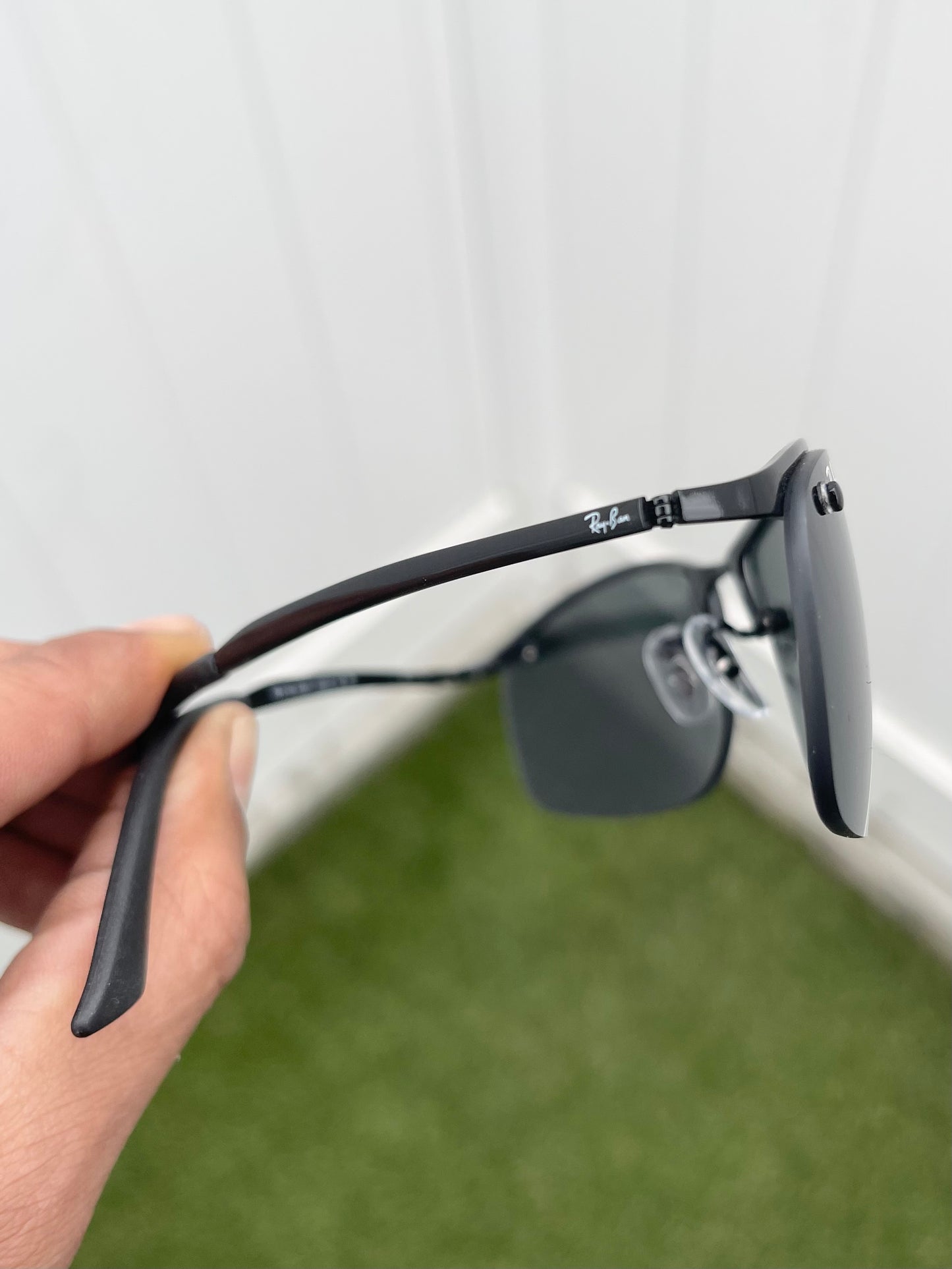 Ray Ban #RB3183 Rimless Predator
