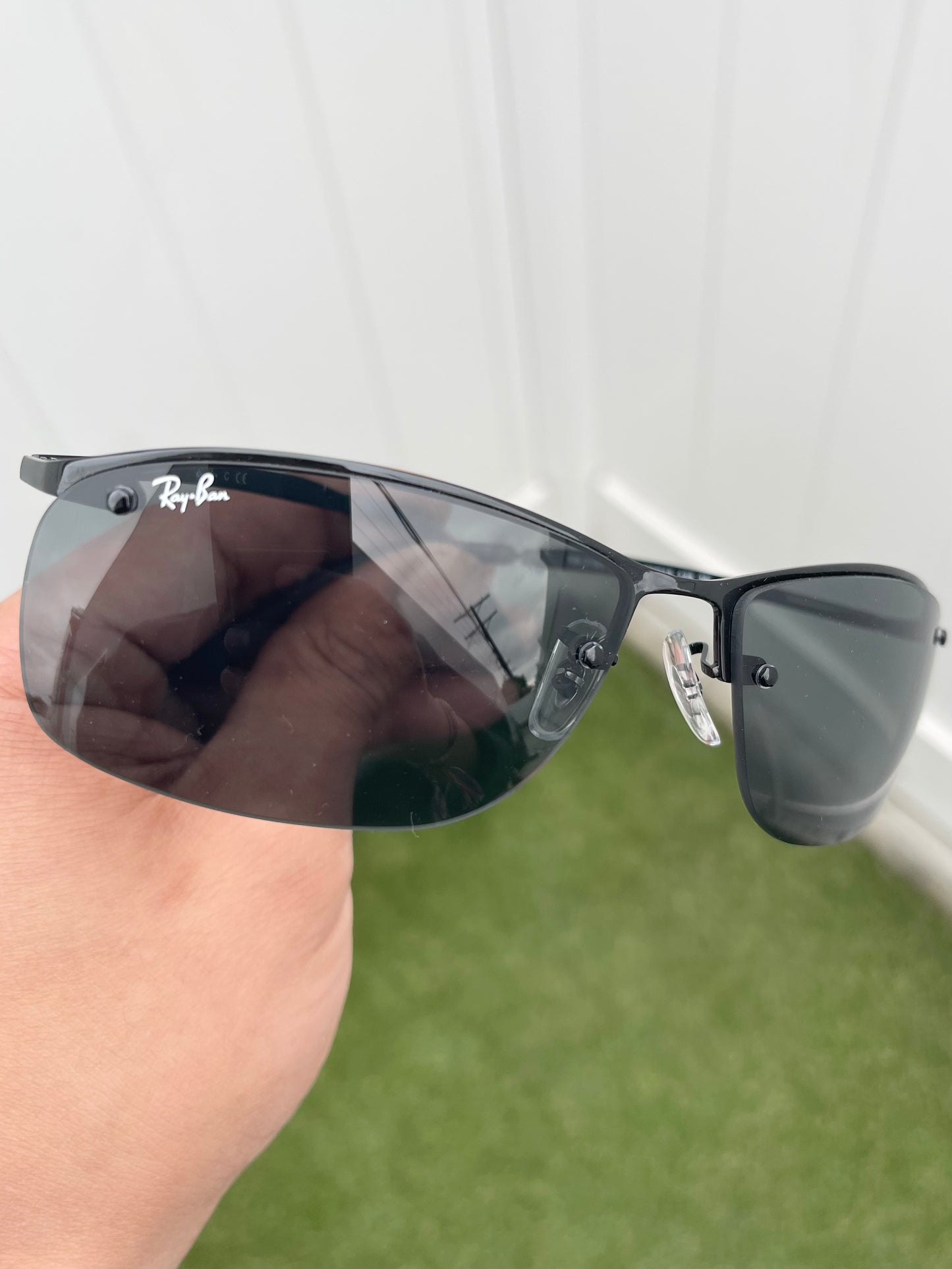 Ray Ban #RB3183 Rimless Predator
