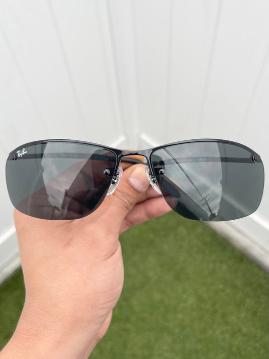Ray Ban #RB3183 Rimless Predator